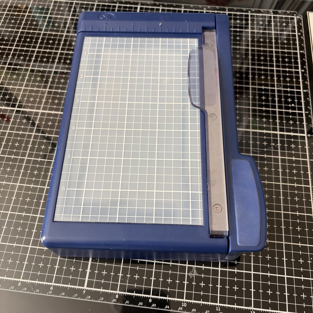 Creative Memories Personal Trimmer Paper Photo Cutter w/ Drawer 4x6‎ Small Mini